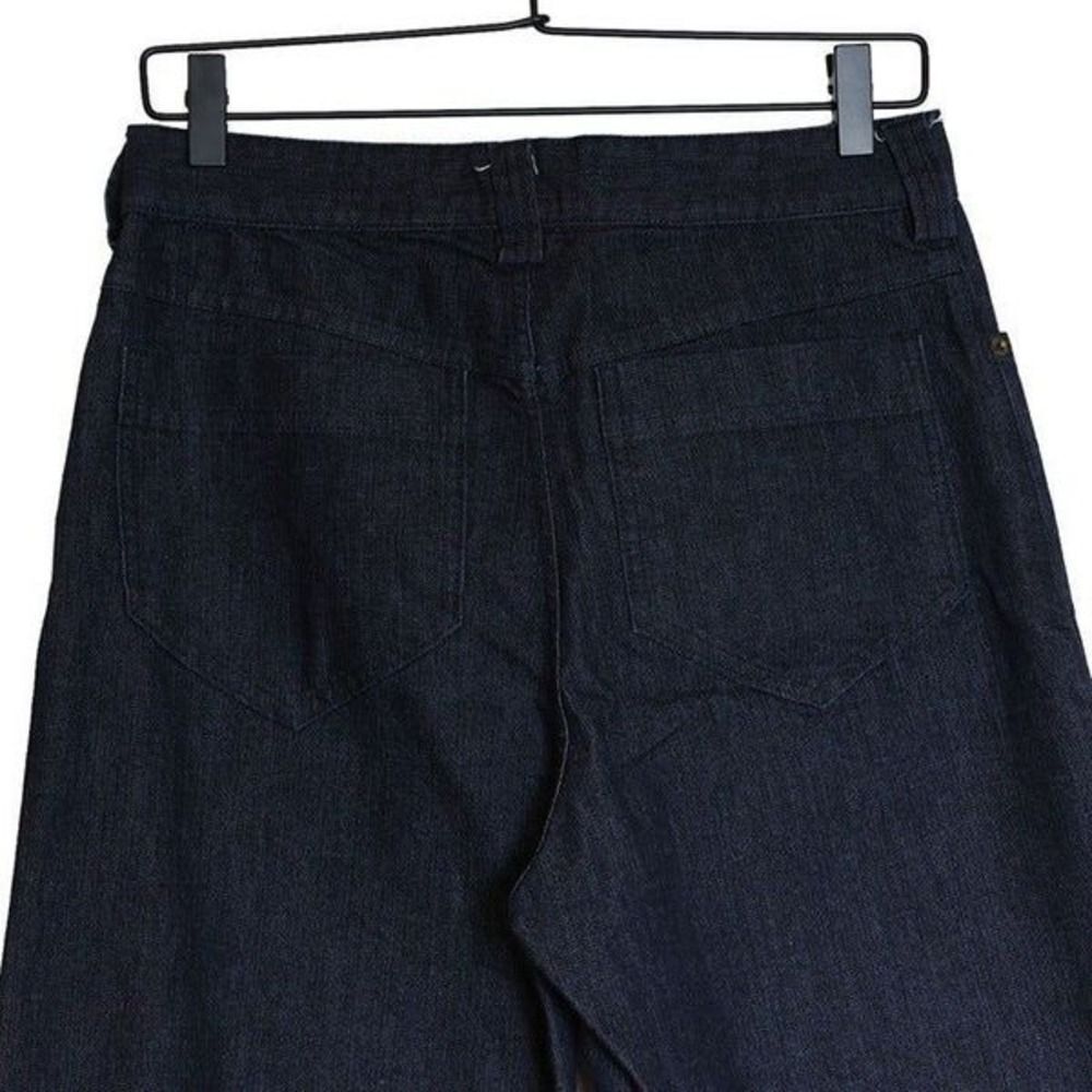 Artista Rose‎ Dark Blue "Sawyer" High-Rise Wide-Leg Pants – Size M - Picture 7 of 9